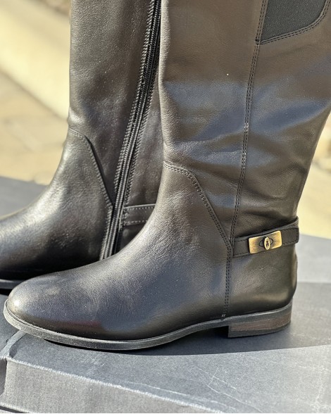 Kozačky dámské Tommy Hilfiger kožené